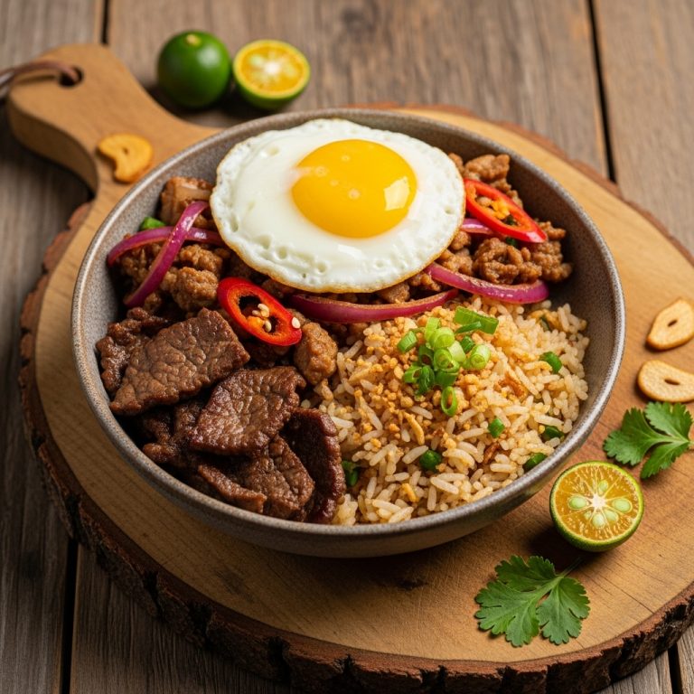 Scrumptious Gluten-Free Filipino Brunch: Tapa Sisig Rice Bowl Recipe
