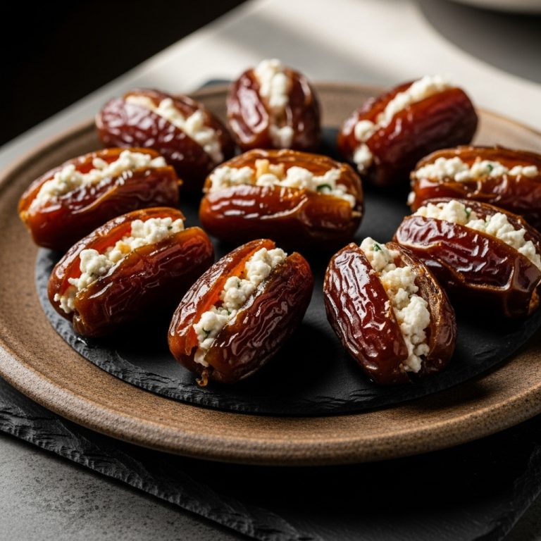 Scrumptious Gluten-Free Persian Feta Stuffed Dates Recipe