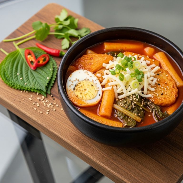 Scrumptious Korean Rice Cake Soup – Tteokbokki Guk for a Sweet Tooth
