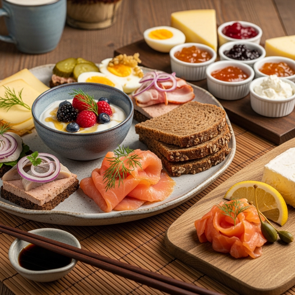Scrumptious Nordic Breakfast Buffet: A Feast for the Senses