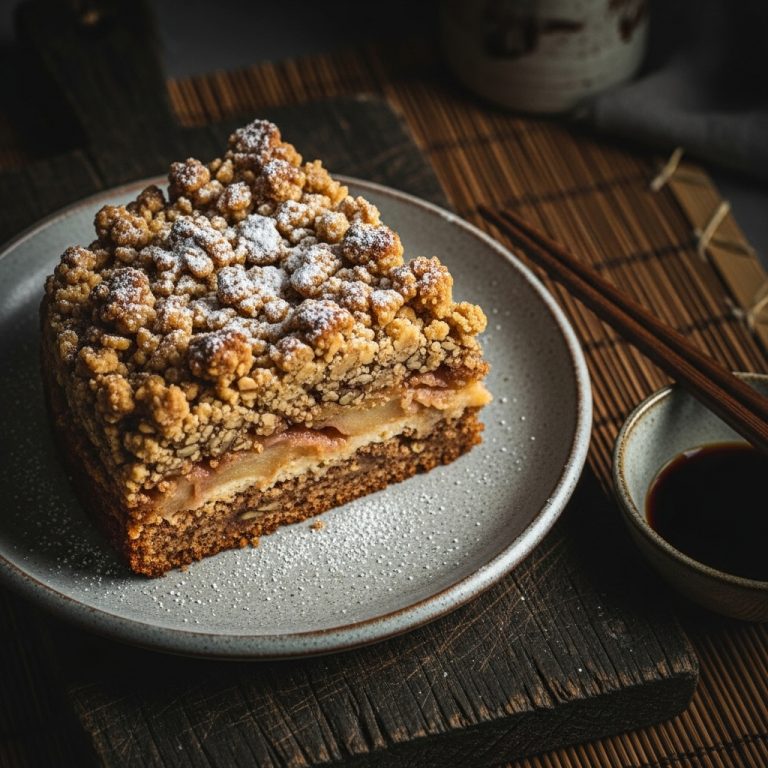 Scrumptious Paleo Dutch Apple Crumble Cake