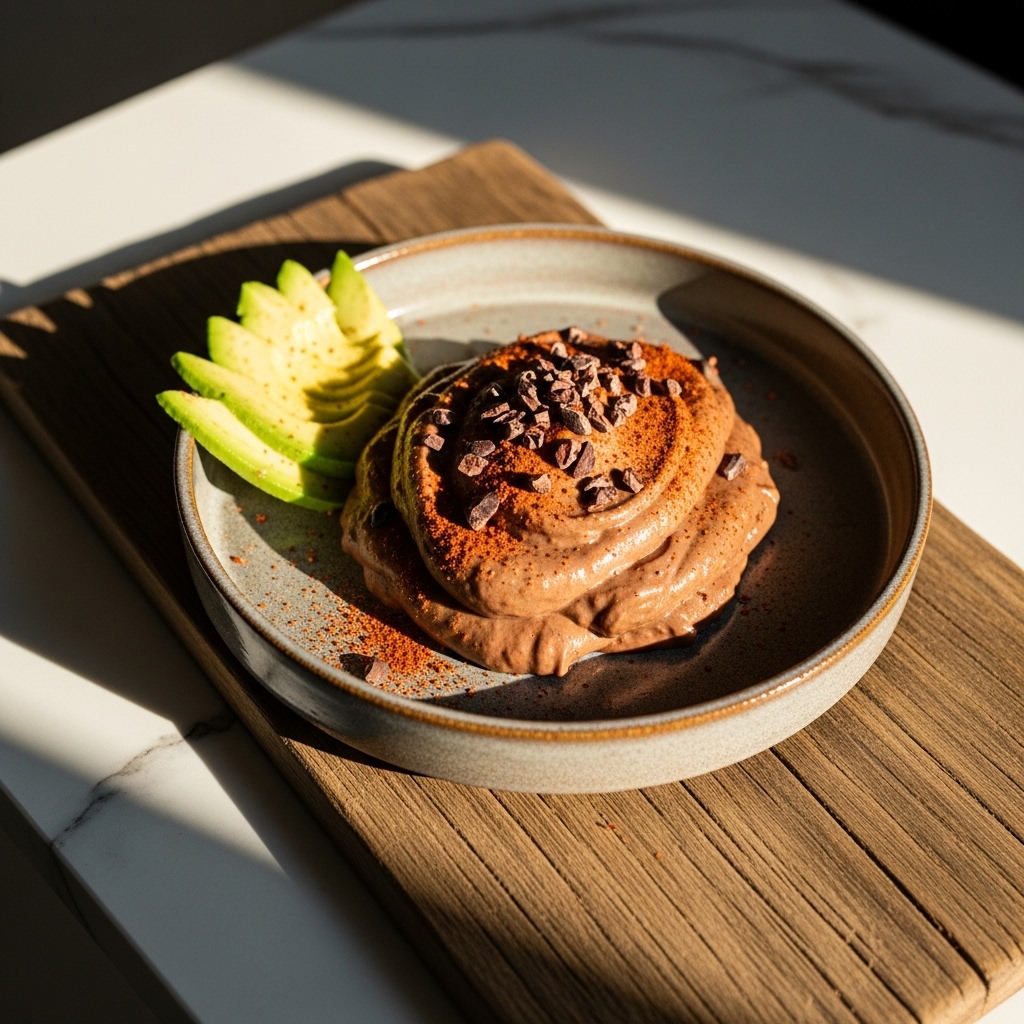 Scrumptious Paleo Mexican Chocolate Avocado Mousse