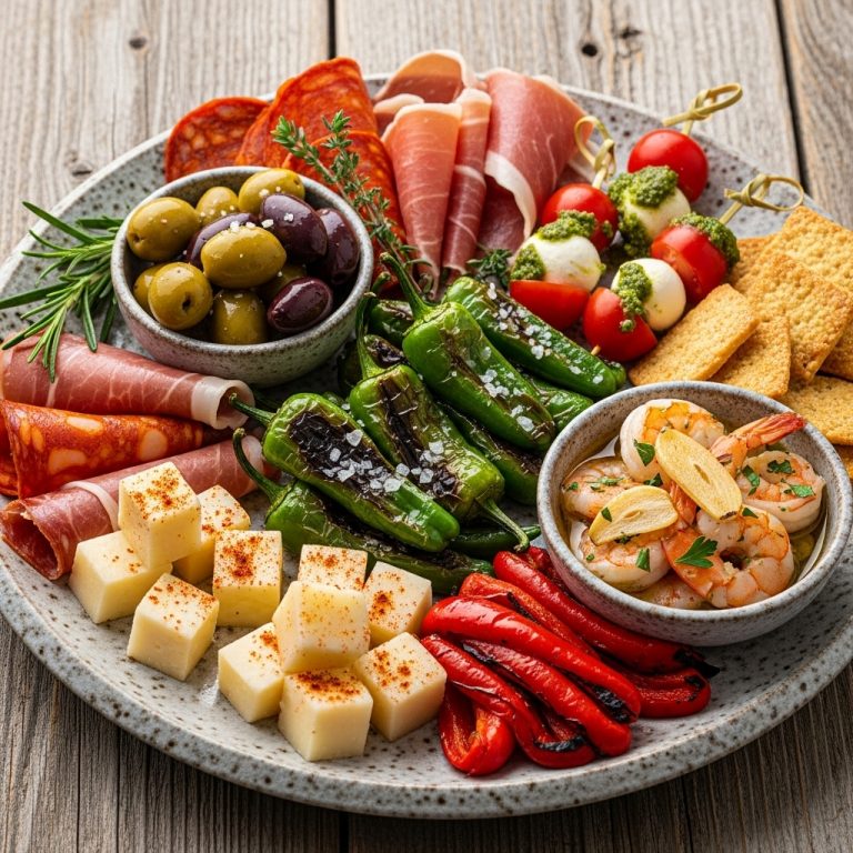 Scrumptious Spanish Keto Tapas Platter