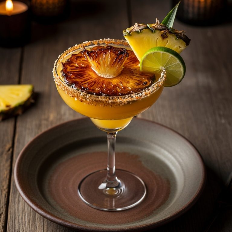 Seductive Caramelized Pineapple Margarita