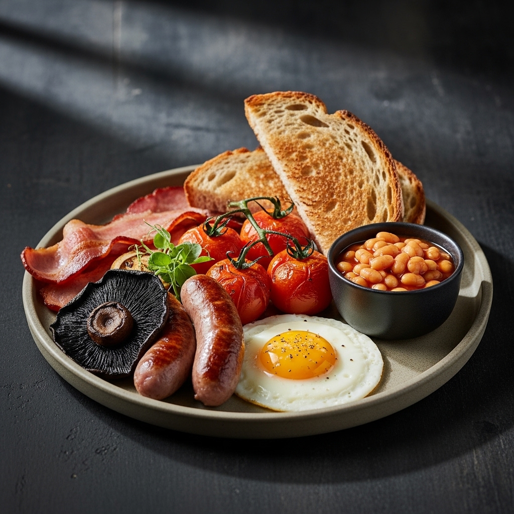 “Sensational Gluten-Free English Breakfast: A Michelin-Star Experience at Home”