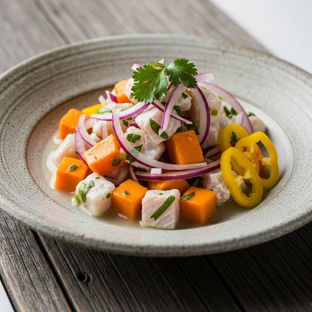 Sensational Peruvian Ceviche Delight: A Paleo-Friendly Lunch Masterpiece