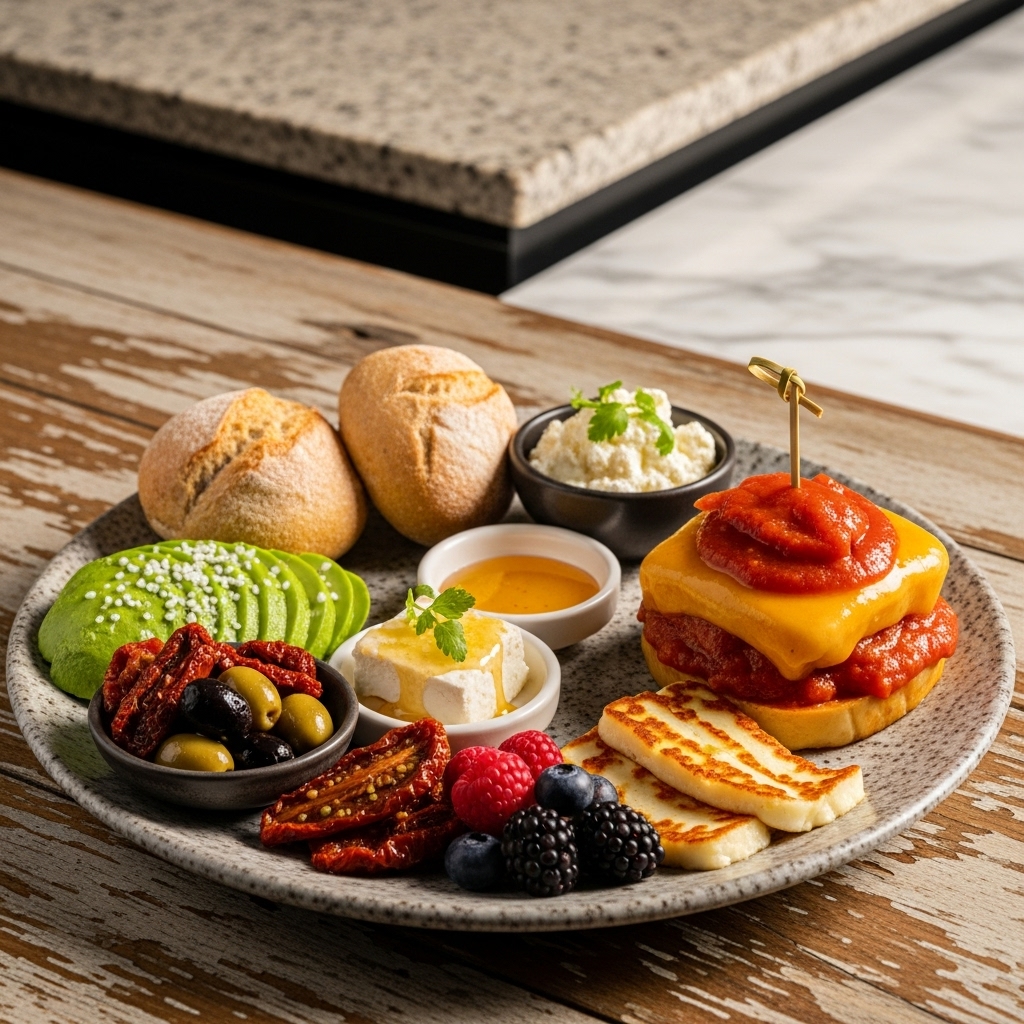 “Sensational Portuguese Vegetarian Breakfast: A Cinematic Culinary Adventure!”