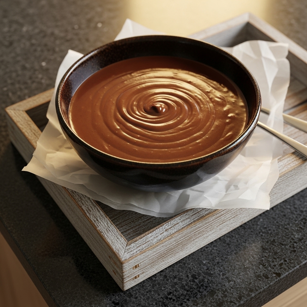 Silken Espresso Chocolate Fondue