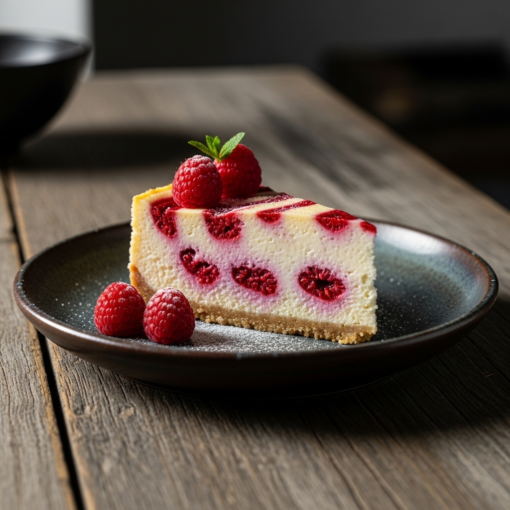 Silken Keto Raspberry Cheesecake Delight