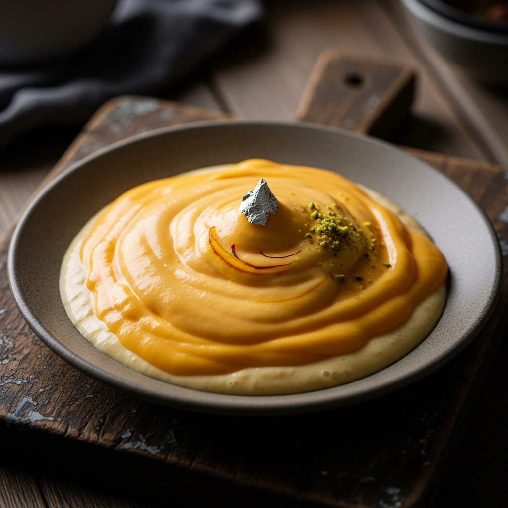 Silken Moonlit Mango Lassi