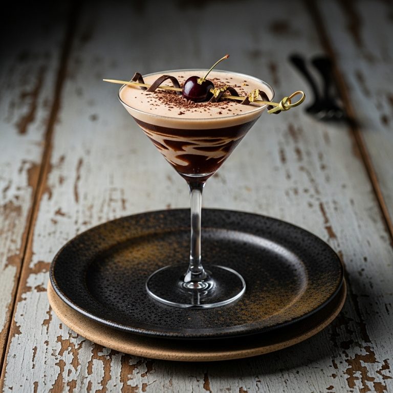Sinful Black Forest Martini