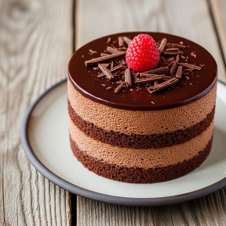 Sinfully Delicious Keto Chocolate Mousse Cake