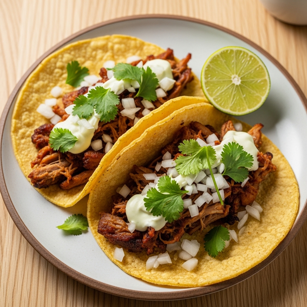 Sizzling Carnitas Tacos