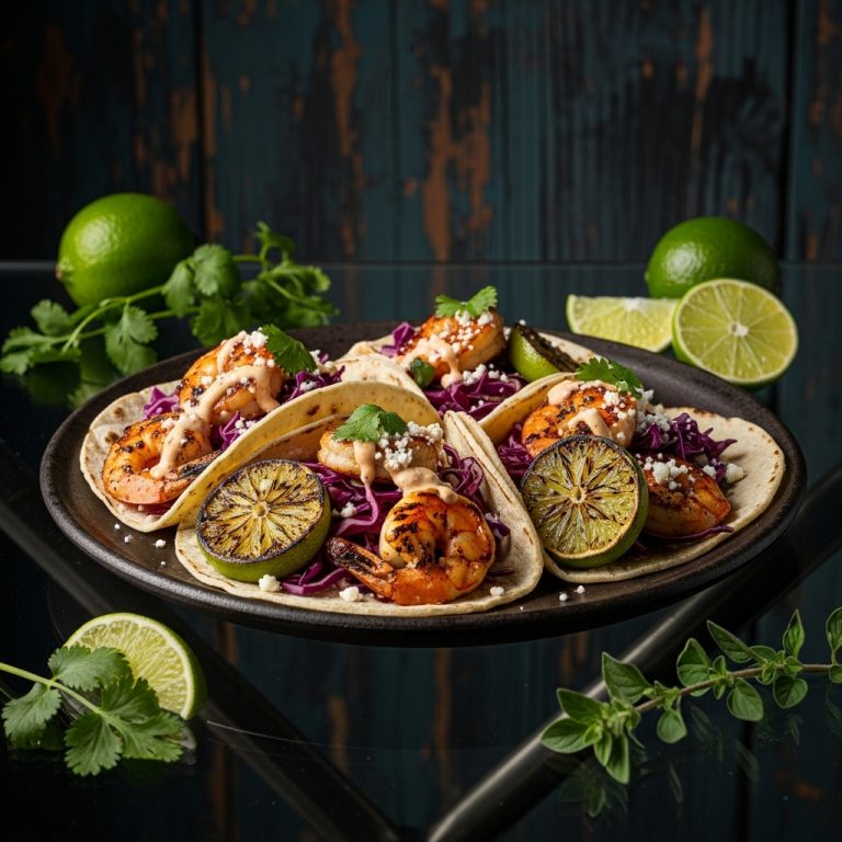 Sizzling Chipotle-Lime Shrimp Tacos