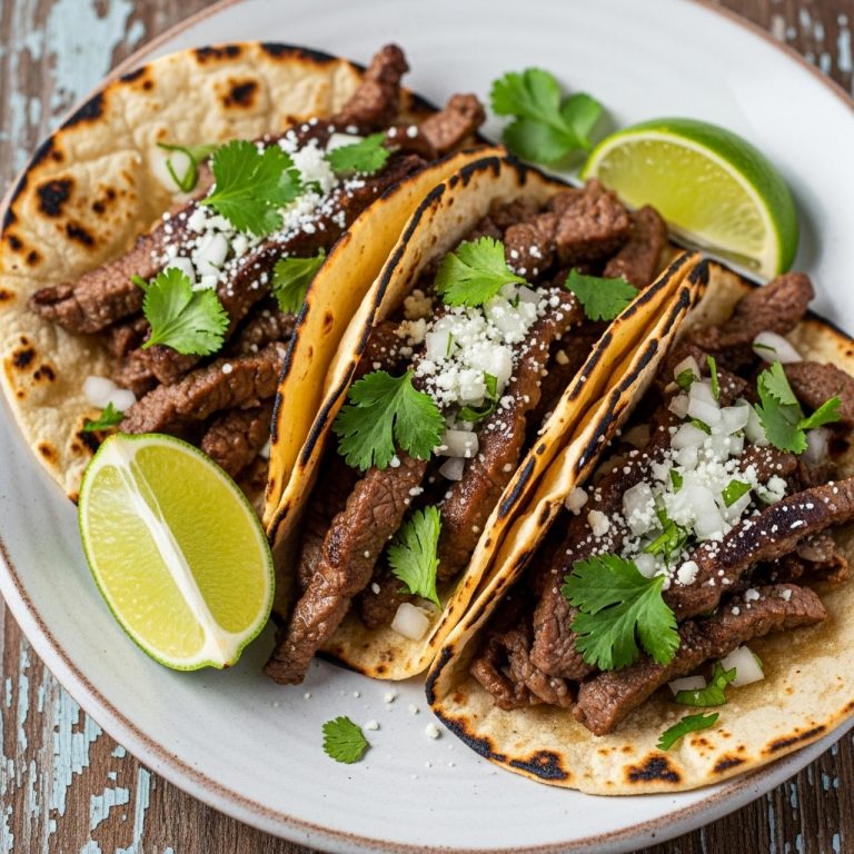 “Sizzling Copycat Carne Asada Street Tacos”