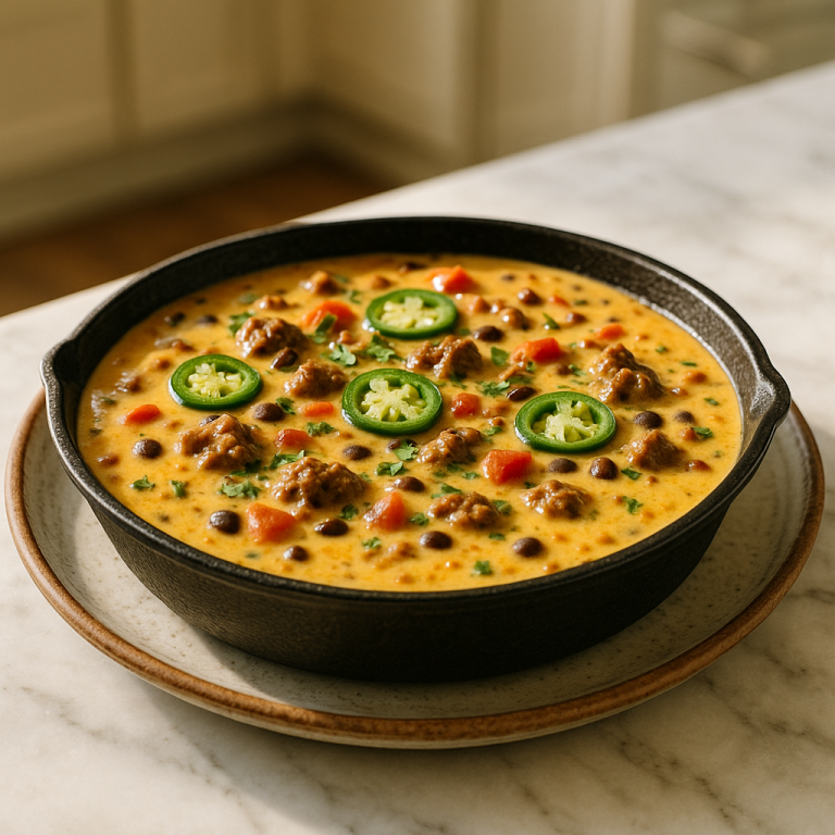 Sizzling Copycat Cowboy Queso