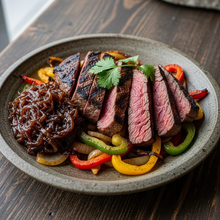 Sizzling Fire-Grilled Steak Fajitas with Smoky Onion Jam