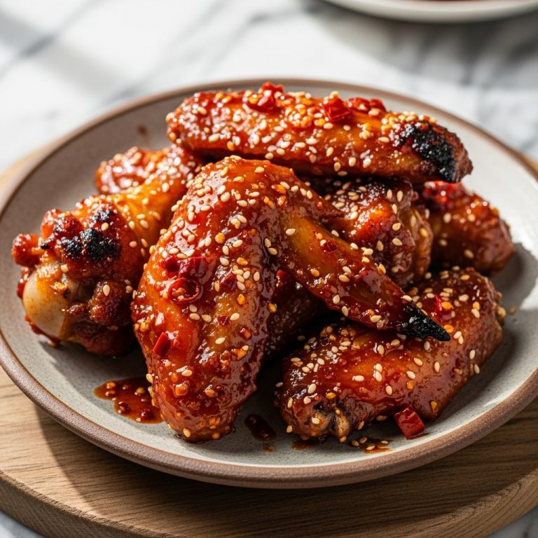 “Sizzling Firecracker Chicken Wings”