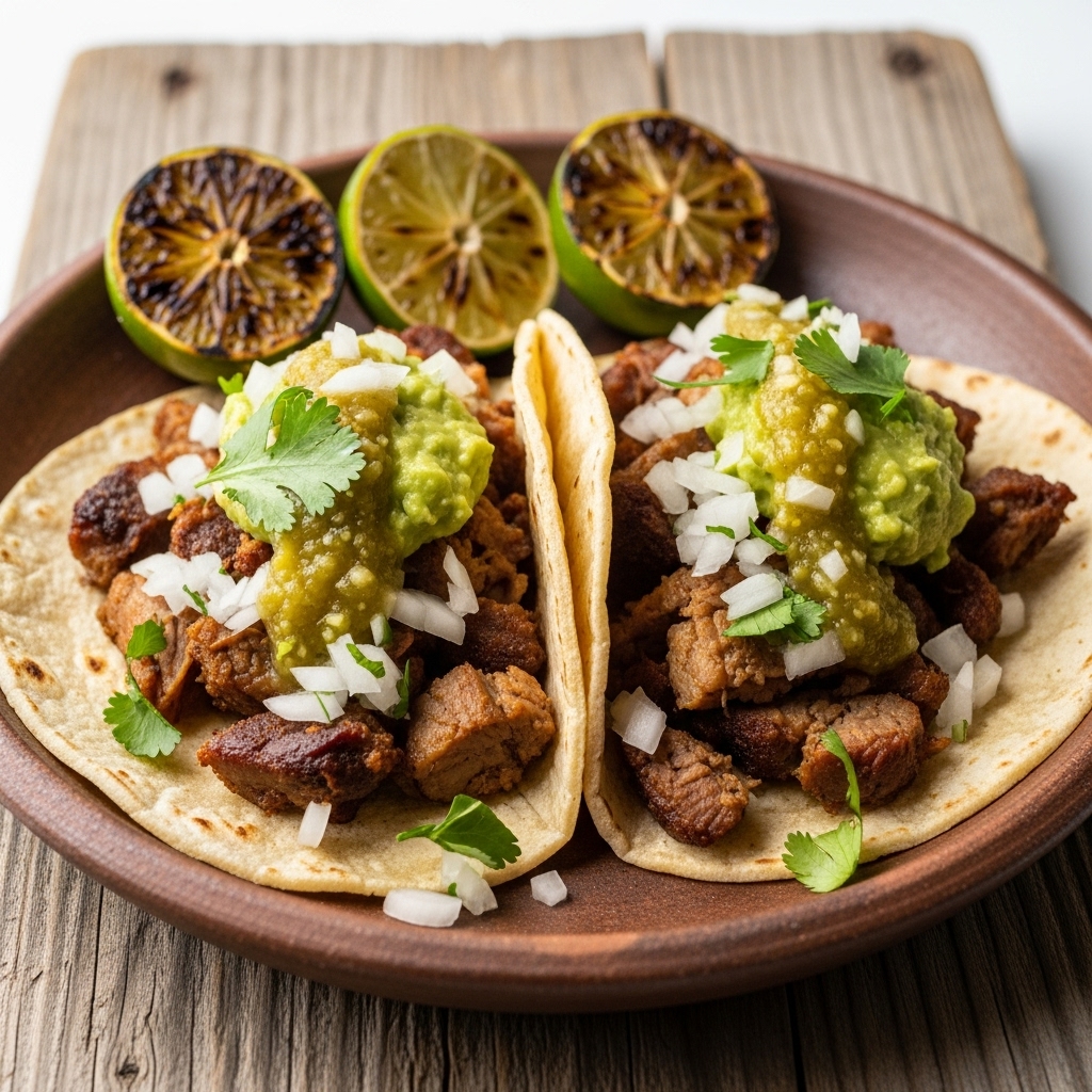 Sizzling Smoky Carnitas Tacos
