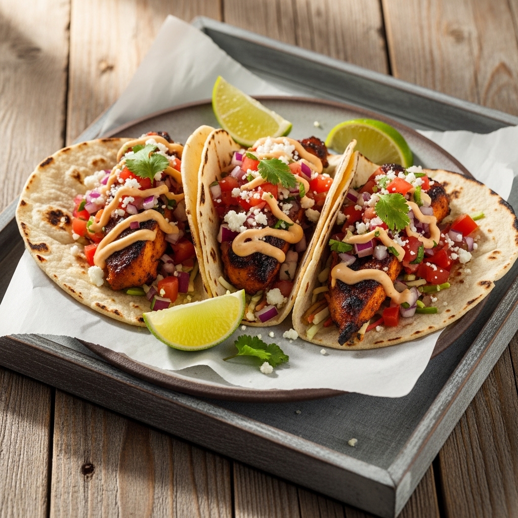 Sizzling Southwest Street Tacos