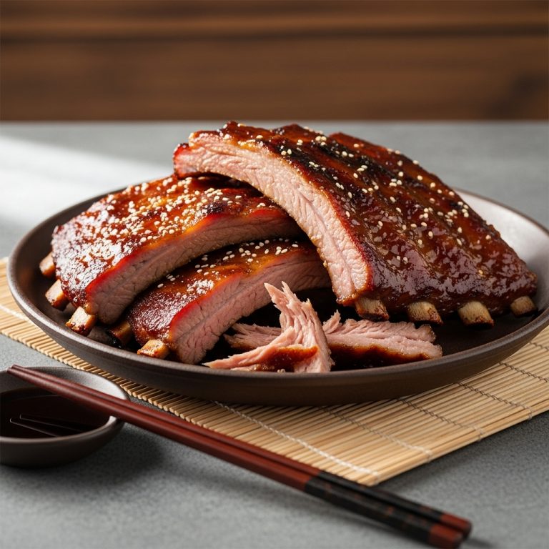 Sizzling St. Louis Ribs with Bourbon Maple Glaze