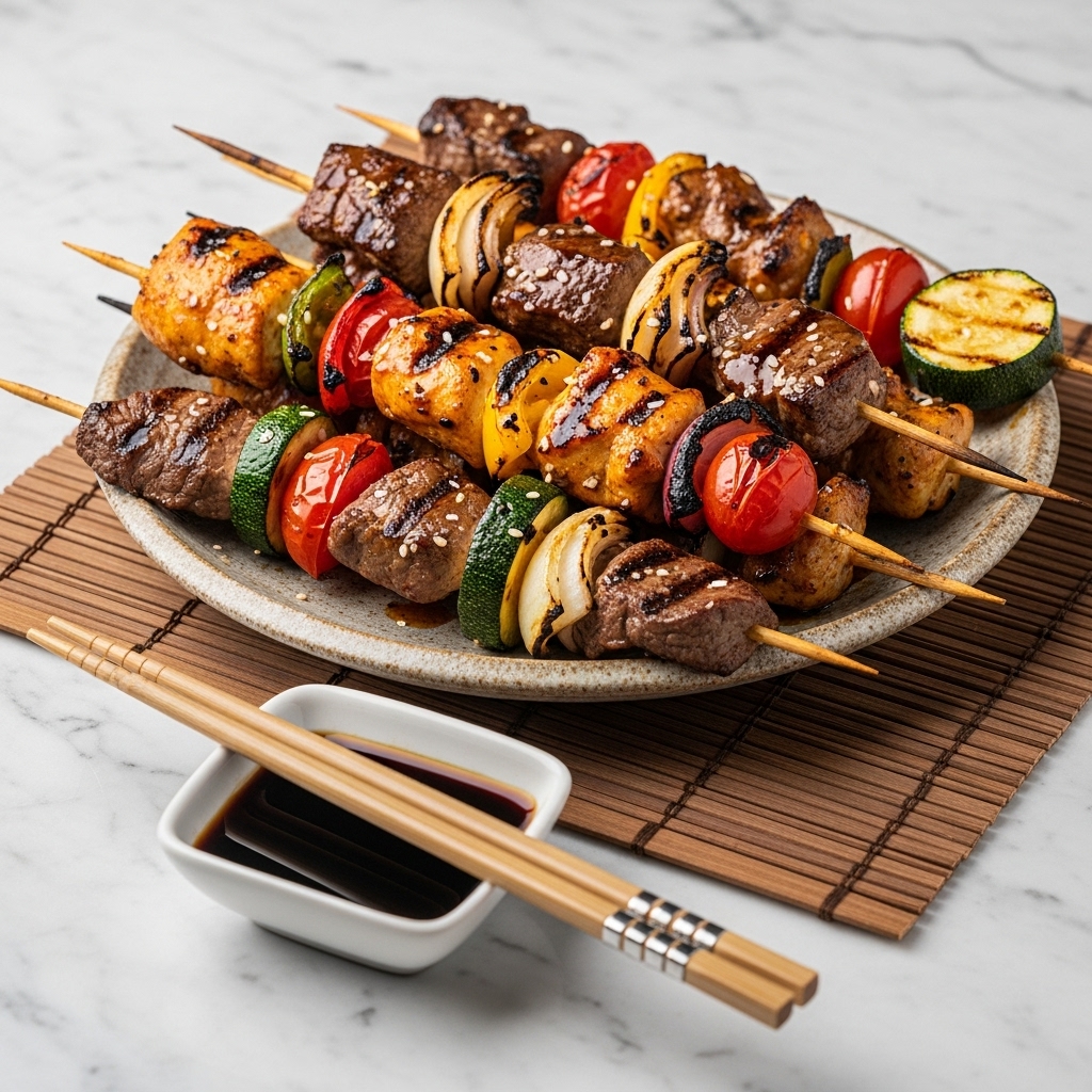 Sizzling Street Carnival Kebabs