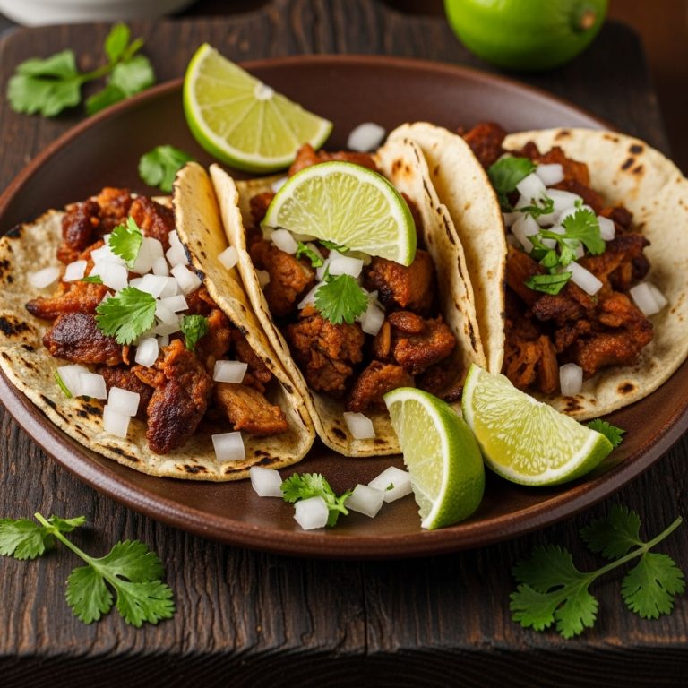 Sizzling Street-Style Carnitas Tacos