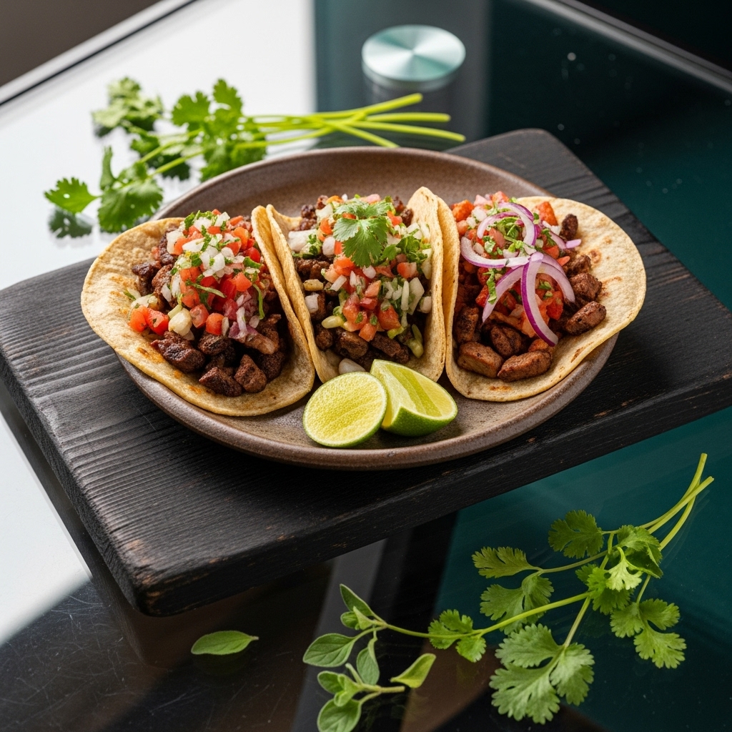 Sizzling Street-Style Taco Trio