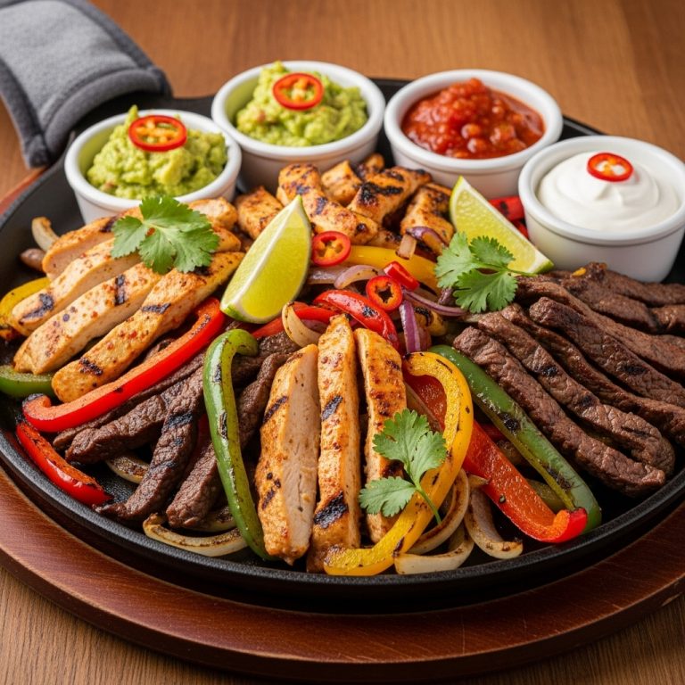 Sizzling Tex-Mex Cookout Dinner: Grilled Fajita Skillet Fiesta