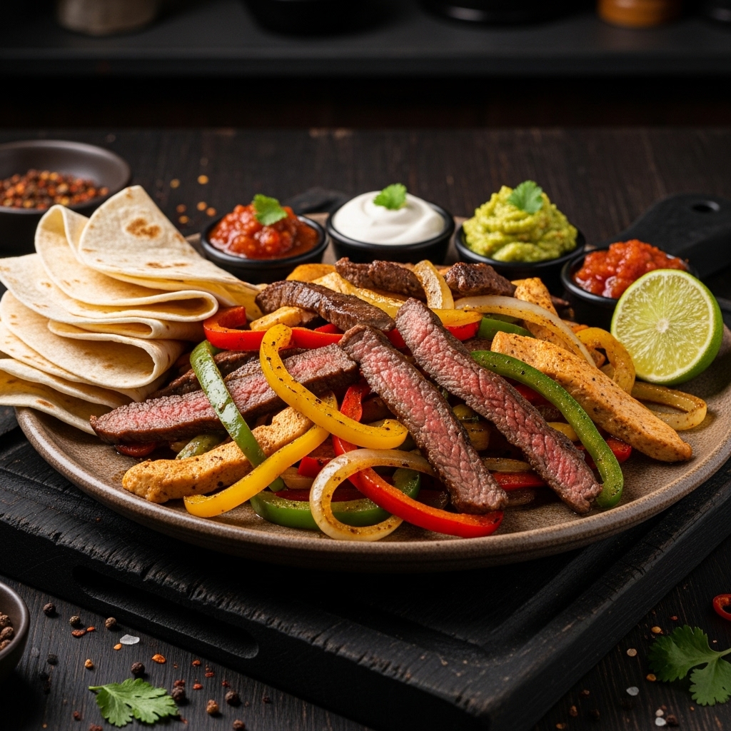 Sizzling Tex-Mex Fajita Feast for Two