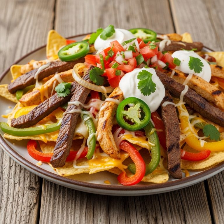 Sizzling Tex-Mex Fajita Nachos