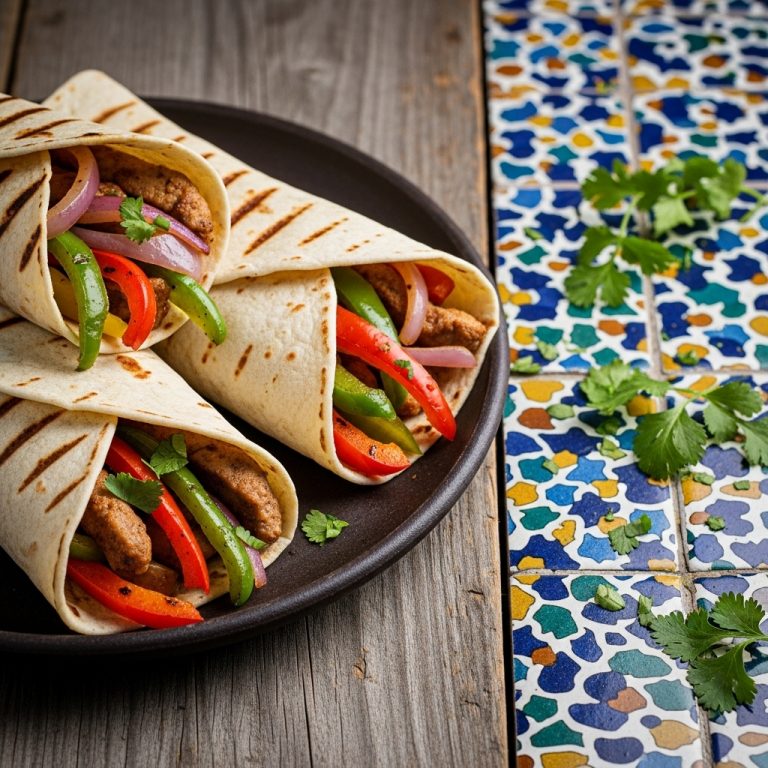 Sizzling Tex-Mex Fajita Wraps: A Copycat Street-Food Favorite