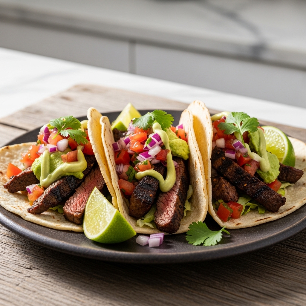 Sizzling Texas Tex-Mex Street Tacos