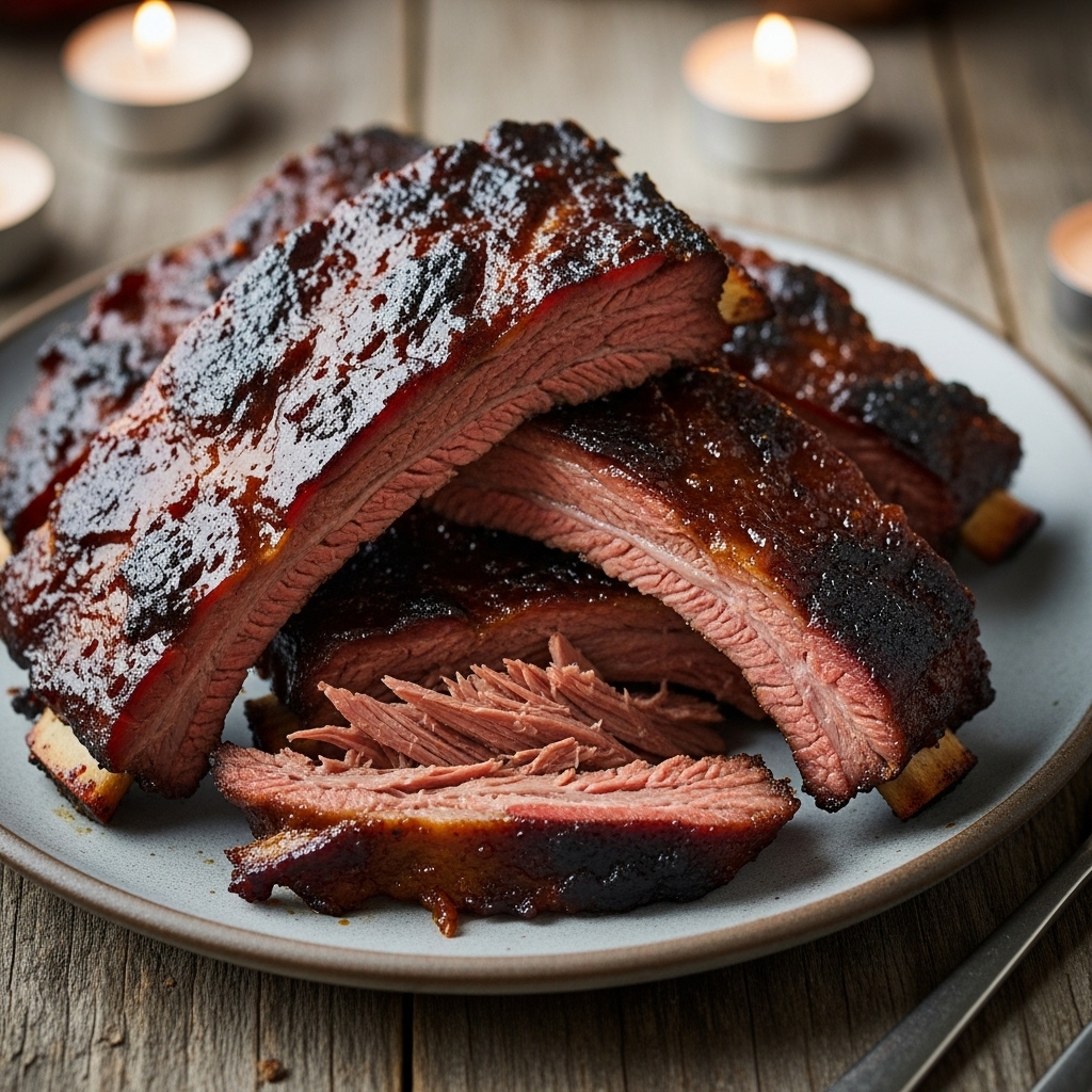 Smokehouse BBQ Beef Ribs