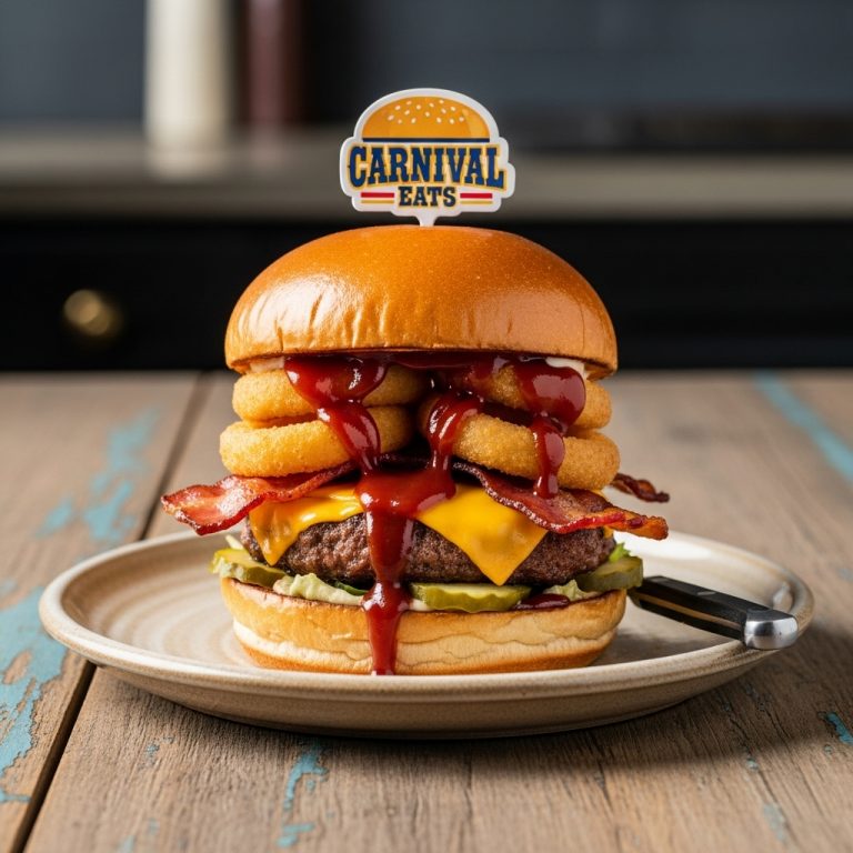 Smokehouse Carnival BBQ Burger