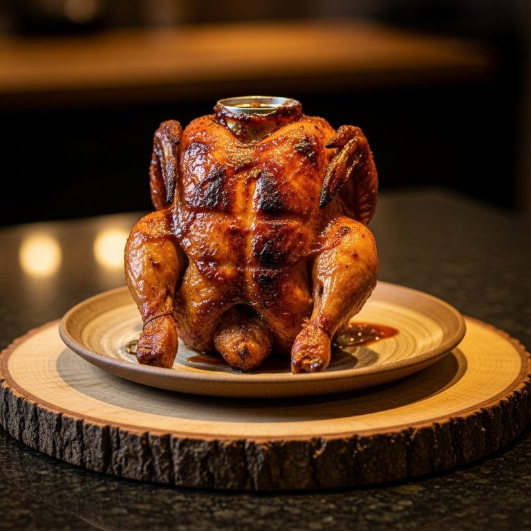 Smoky BBQ Beer Can Chicken Tailgate