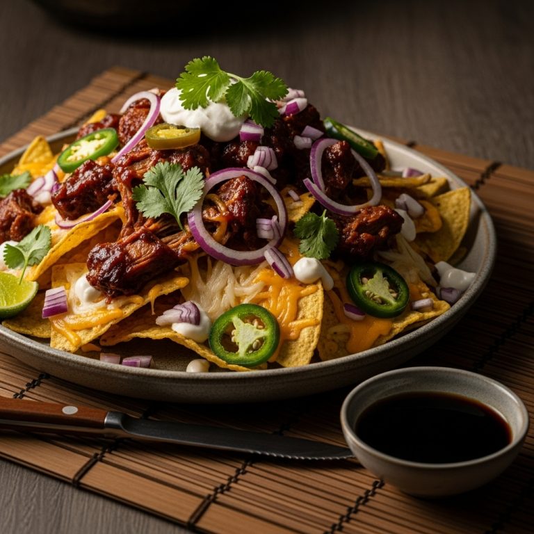Smoky BBQ Carnitas Nachos