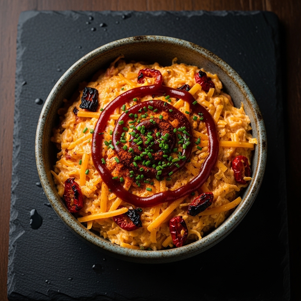 Smoky BBQ Pimento Cheese Dip