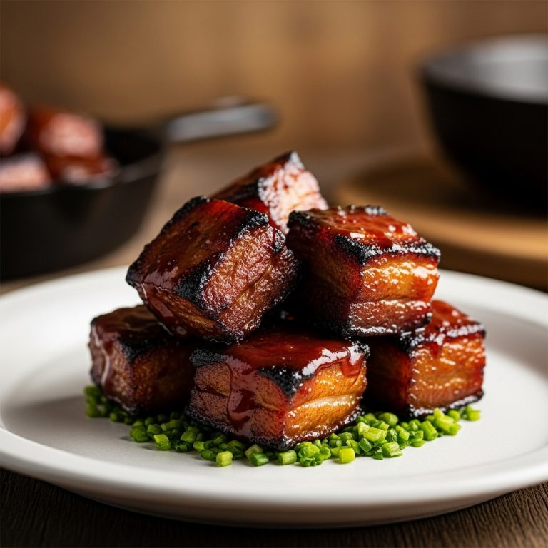 Smoky BBQ Pork Belly Bites