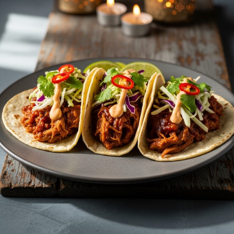 Smoky BBQ Pulled Pork Tacos