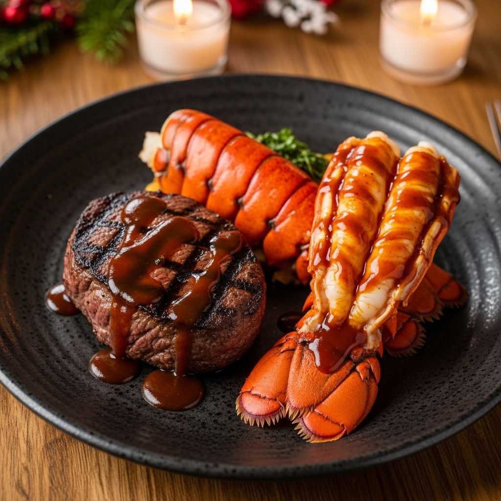 Smoky BBQ Street-Food Surf and Turf