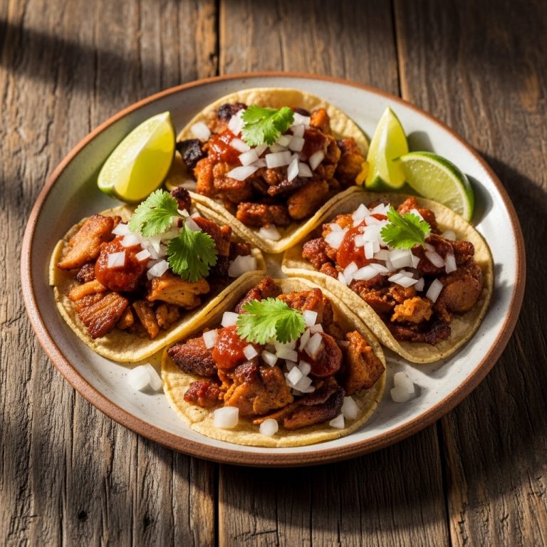 Smoky Carnitas Street Tacos