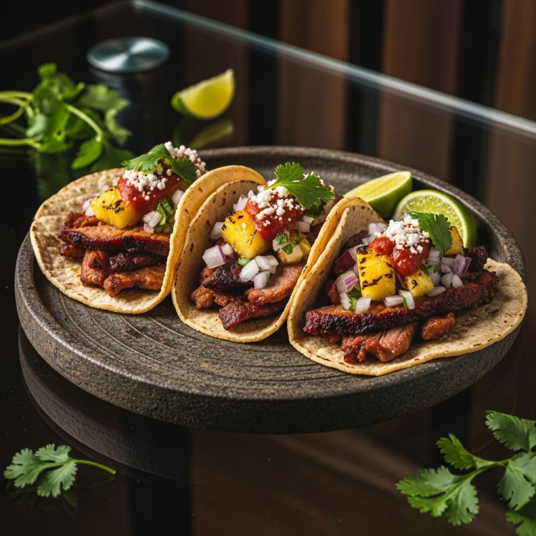 Smoky Carnitas Tacos al Pastor