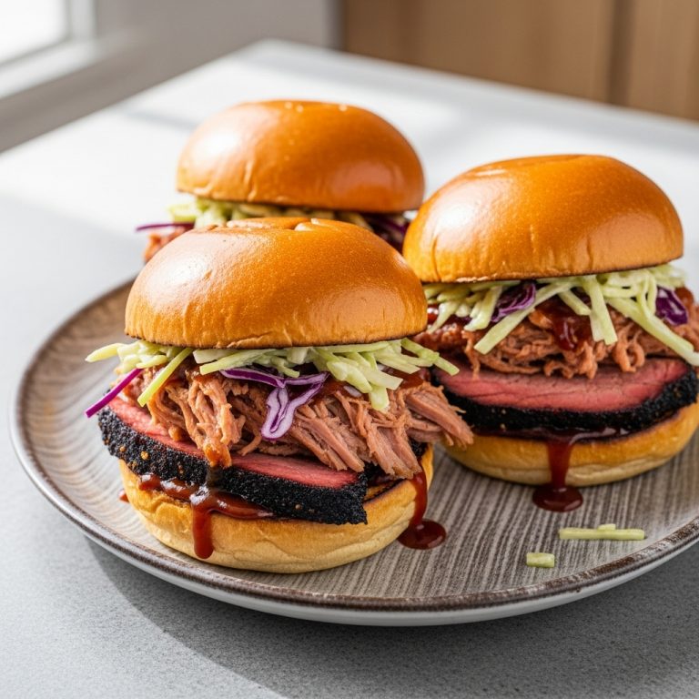 Smoky Carolina BBQ Pulled Pork Sliders