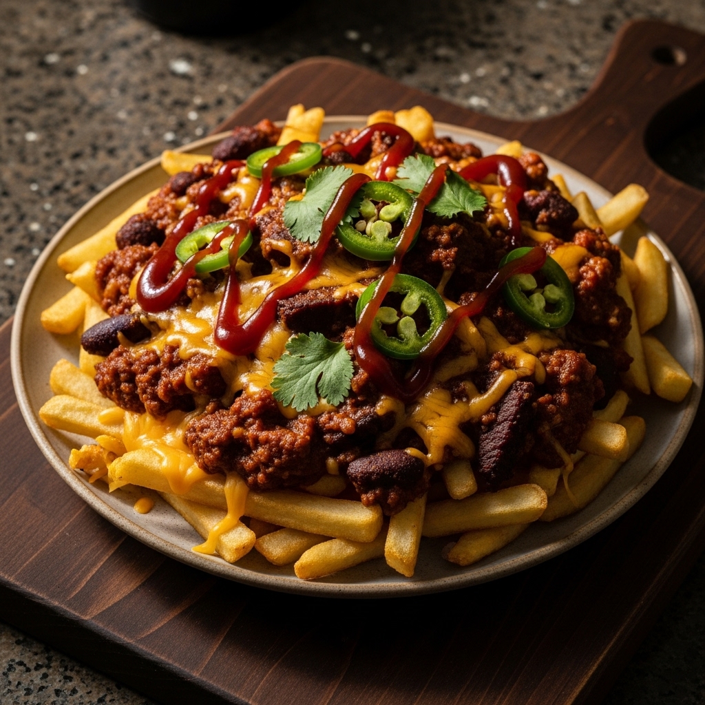 Smoky Chili Cheese Fries – A BBQ Smokehouse Twist