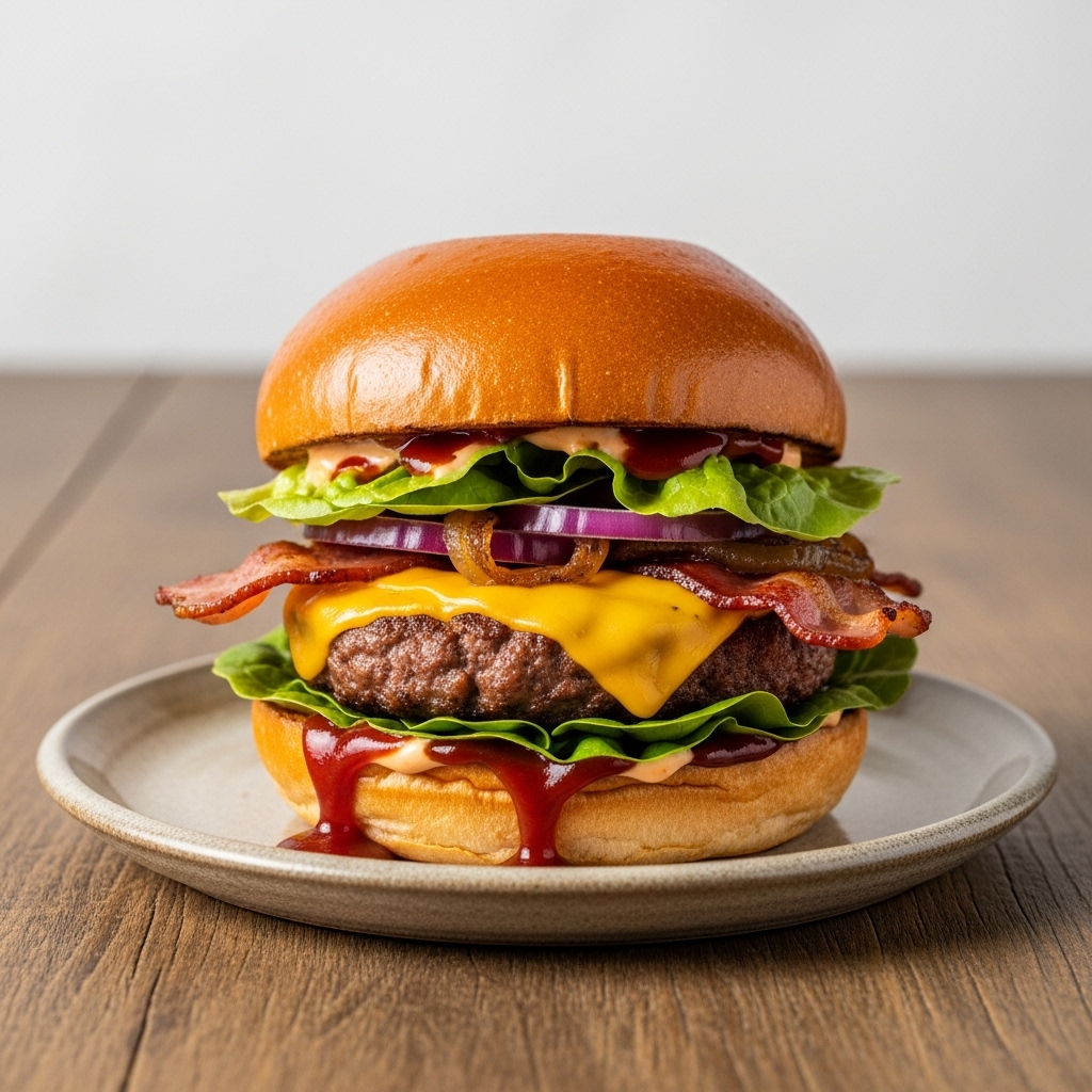 Smoky Chipotle BBQ Burger