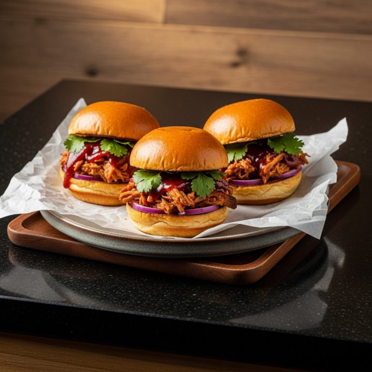 Smoky Chipotle BBQ Pulled Pork Sliders