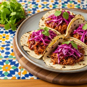 Smoky Chipotle-BBQ Pulled Pork Tacos