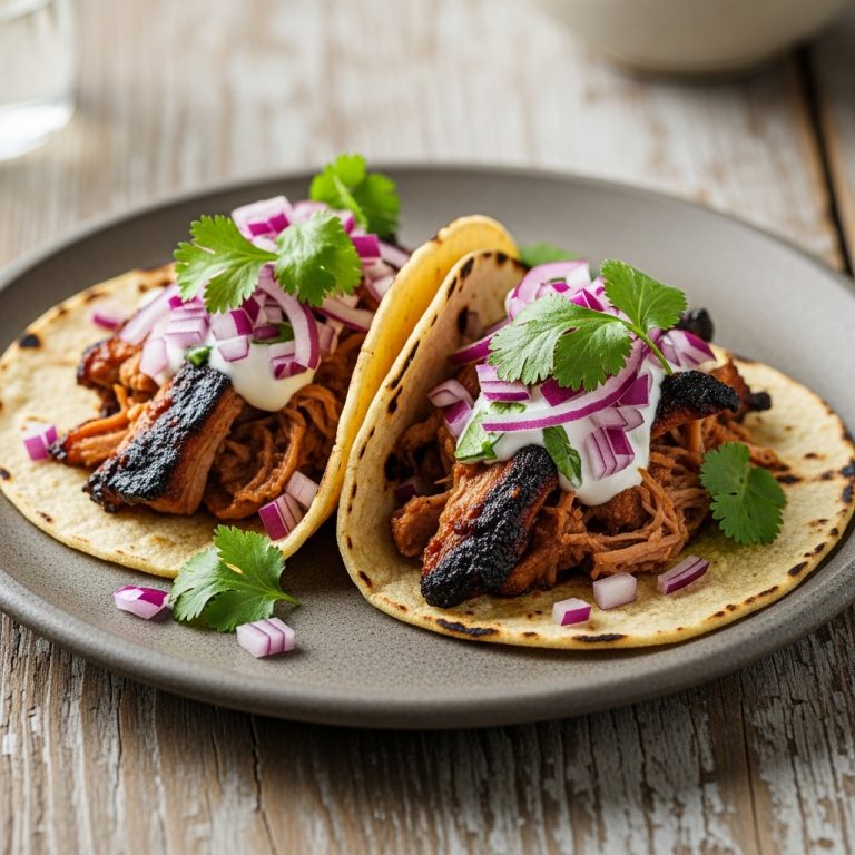 Smoky Chipotle Carnitas Tacos