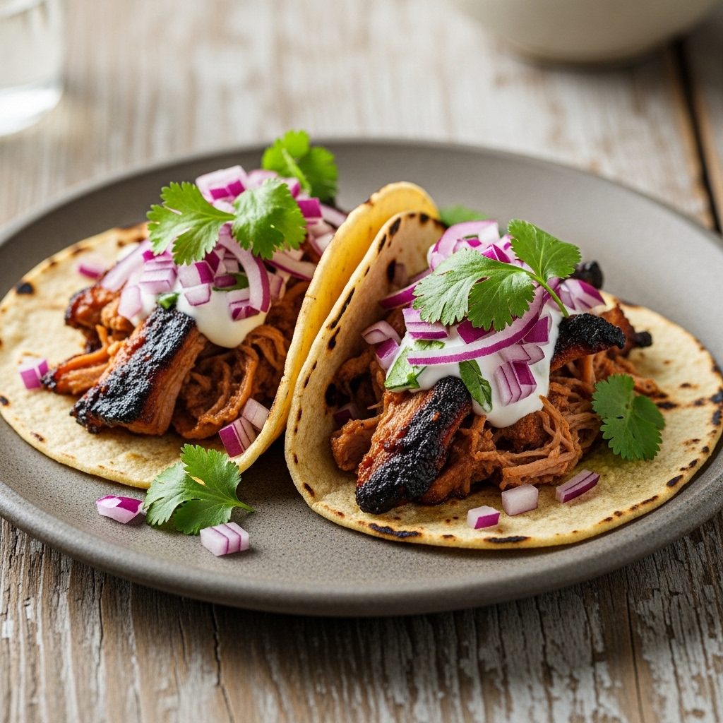 Smoky Chipotle Carnitas Tacos